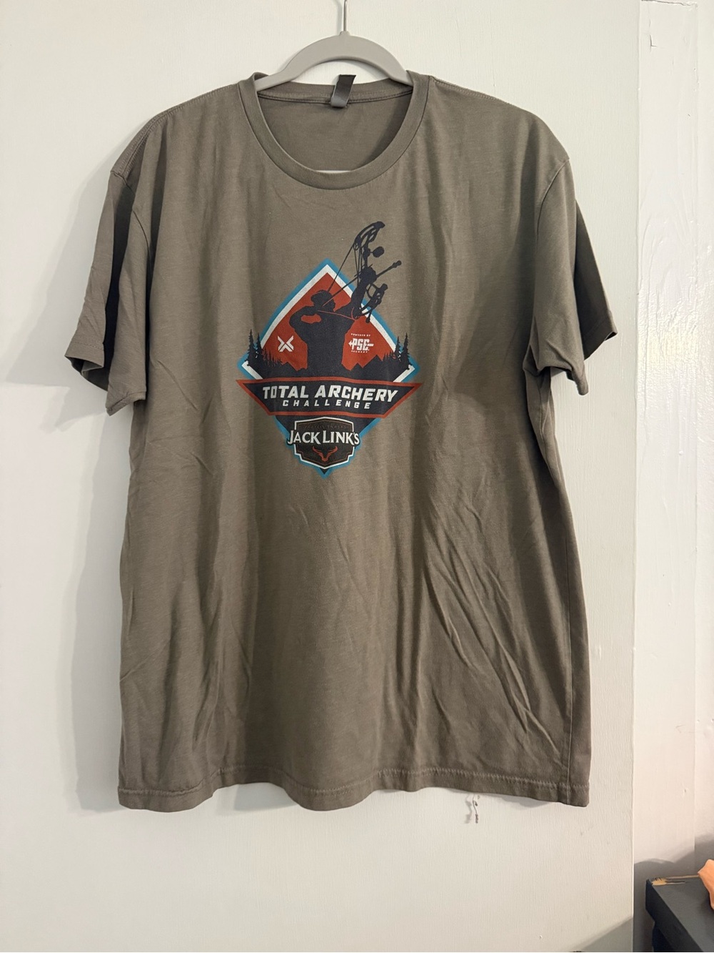 Total Archery Challenge Olive Graphic Tee - Men's